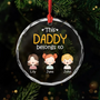 0827OUS1 personalized glass ornaments christmas gifts for dad 0827O8N8B