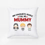 0857PUK1 Personalised Pillows Gifts Cartoon Kids Grandma Mum