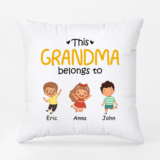0865AUK2 Personalised Pillows Gifts Grandma Mum
