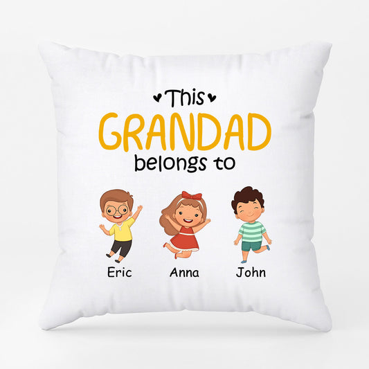 0865PUK2 Personalised Pillows Gifts Grandad Dad