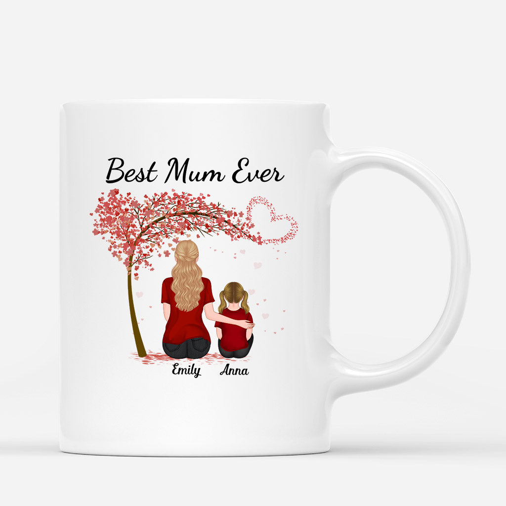 0871MUK1 Personalised Mugs Gifts Mother Grandma Mum