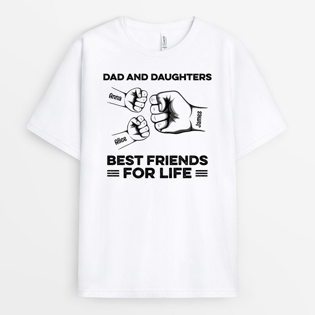 0883AUK2 Personalised T shirts Gifts Father Grandad Dad