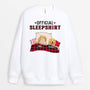 0914WUK1 Personalised Sweatshirt Gifts Sleeping Dog Lovers