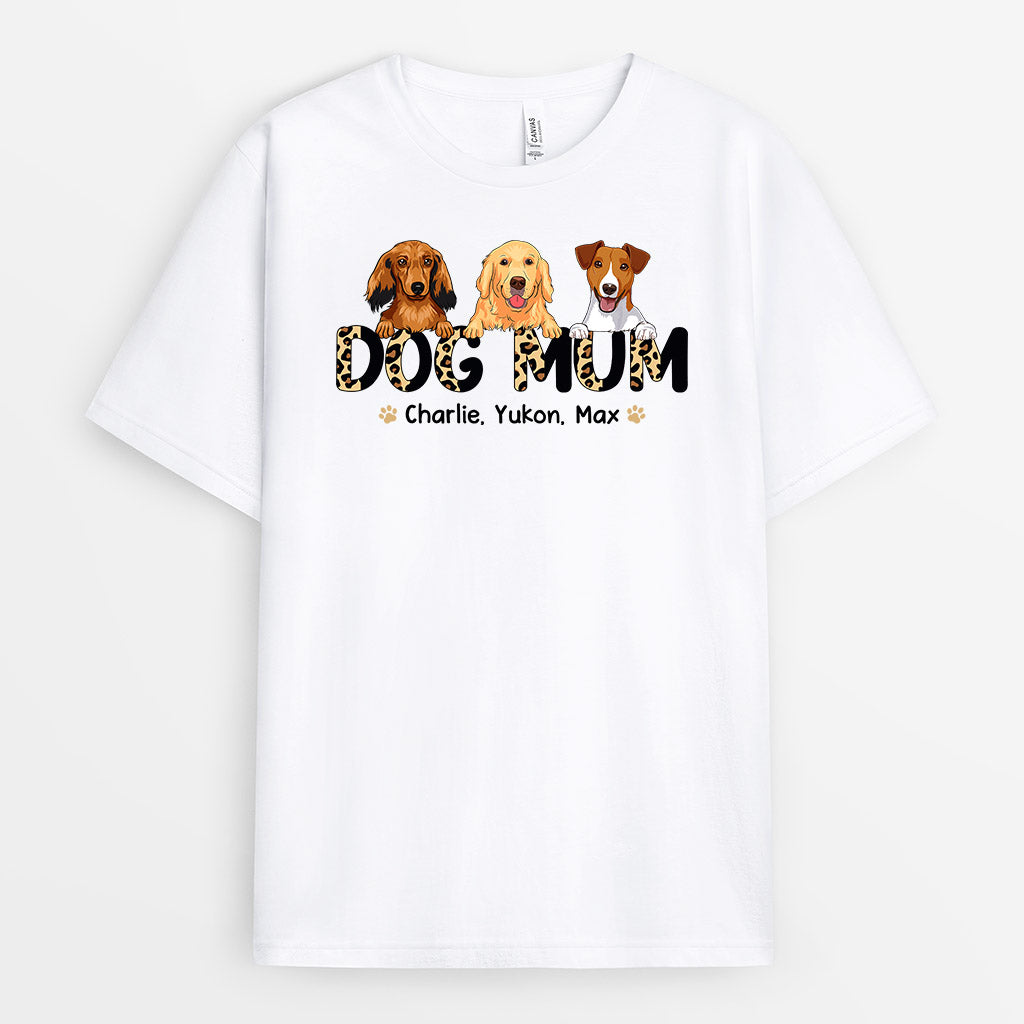 0920AUK1 Personalised T shirts Gifts Dog Dog Lovers