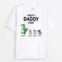 0922AUK2 Personalised T shirts Gifts Dinosaur Grandad Dad