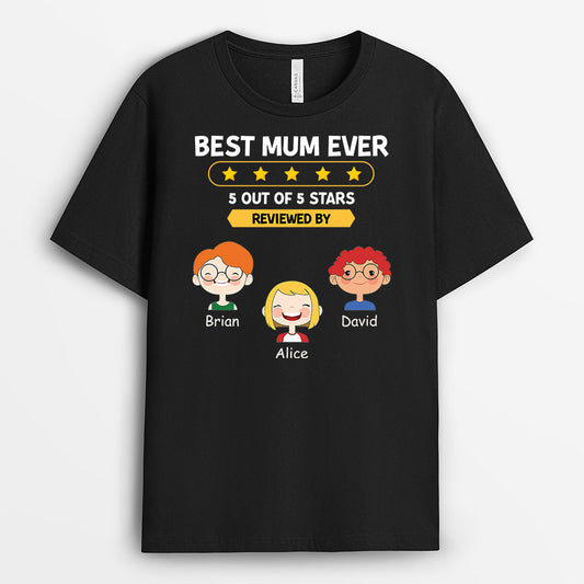 0924AUK2 Personalised T shirts Gifts Review Grandma Mum