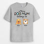 0938AUK1 Personalised T shirts Gifts Dog Lovers