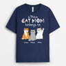 0938AUS1 Personalised T shirts Gifts Galaxy Cat Lovers