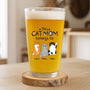 0938IUS2 personalized beer glasses gifts for cat lovers 0938I8T8D