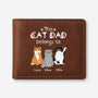 0938JUS1 personalized leather wallets gifts for cat lovers 0938J8T8D