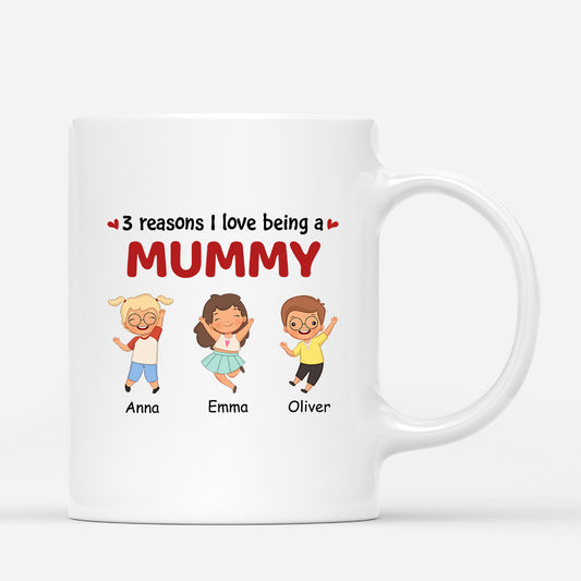 0940MUK1 Personalised Mug Gifts Kids Grandma Mum
