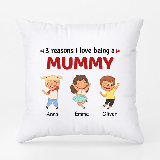0940PUK1 Personalised Pillow Gifts Kids Grandma Mum