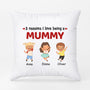 0940PUK1 Personalised Pillow Gifts Kids Grandma Mum