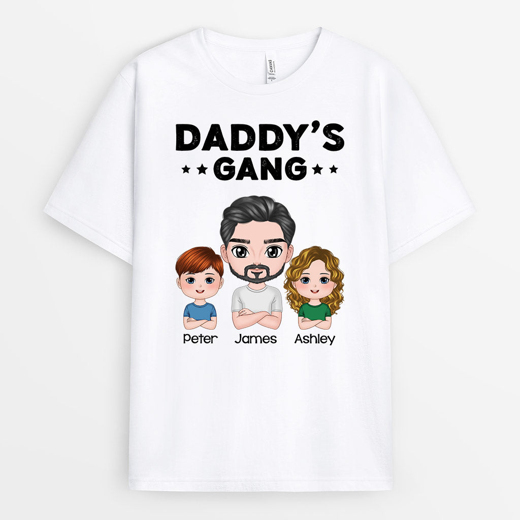 0951AUK1 Personalised T shirts Gifts Kids Grandad Dad