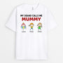0956AUK1 Personalised T shirts Gifts Squad Grandma Mum