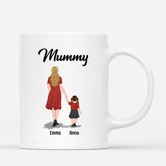 0957MUK1 Personalised Mugs Gifts Hands Grandma Mum