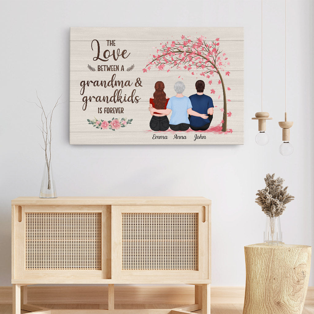 0961CUK3 Personalised Canvas Gifts Motherhood Grandma Mum