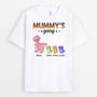 0975AUK1 Personalised T shirts Gifts Dinosaur Grandma Mum