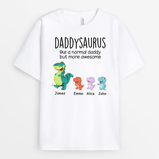 0976AUK1 Personalised T shirts Gifts Dinosaur Grandad Dad0967AUK1
