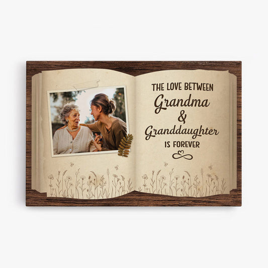 0979CUK1 Personalised Canvas Gifts Mother Back Grandma Mum