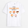 0992AUK1 Personalised T shirts Gifts Cartoon Grandma Mum