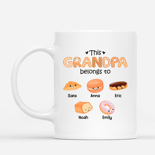 0992MUS1 Personalized T shirts Gifts Kids Grandpa Dad