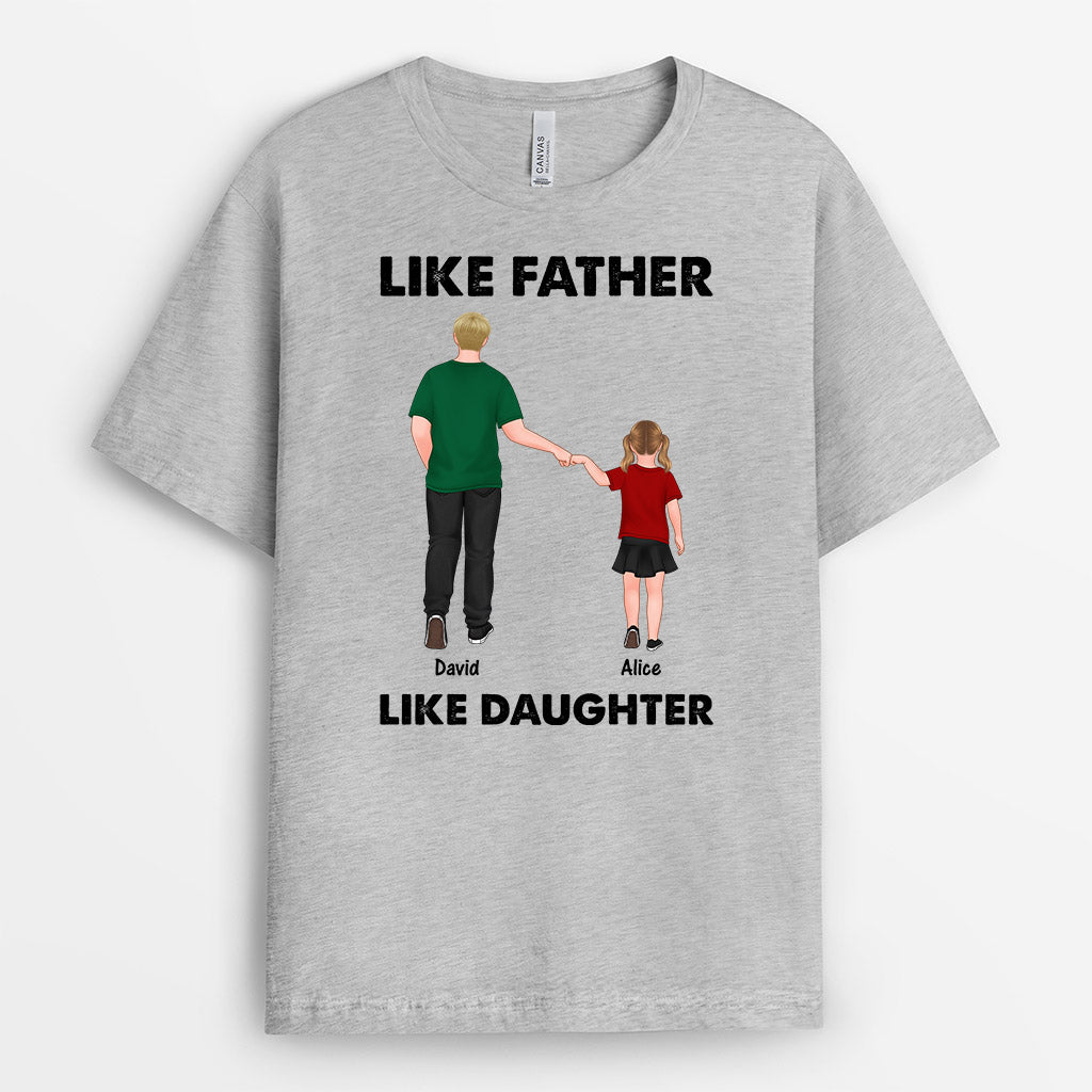 0993AUK1 Personalized T shirts Gifts Dad Daughter Son