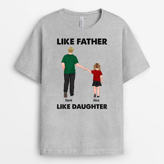 0993AUK1 Personalized T shirts Gifts Dad Daughter Son