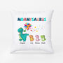 0994PUS1 Personalized Pillows Flower Dinosaurs Grandma Mom