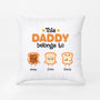 1002PUK1 Personalised Pillows Gifts Bread Grandad Dad