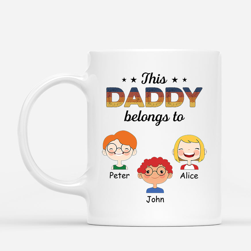 1003MUS1 Personalized Mugs Gifts Grandpa Dad