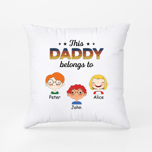 1003PUK1 Personalised Pillows Gifts Grandad Dad