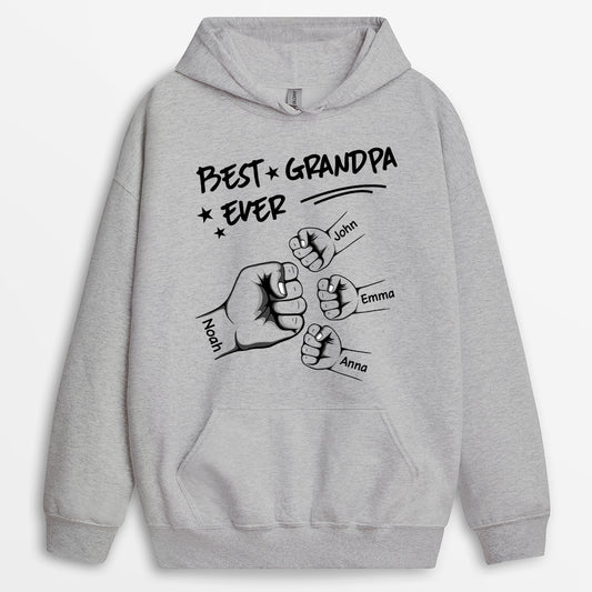 1006AUS2 Personalized T shirts Gifts Fist Bump Grandpa Dad_7b4ec35a 9279 4096 906d 37d4f230fff0