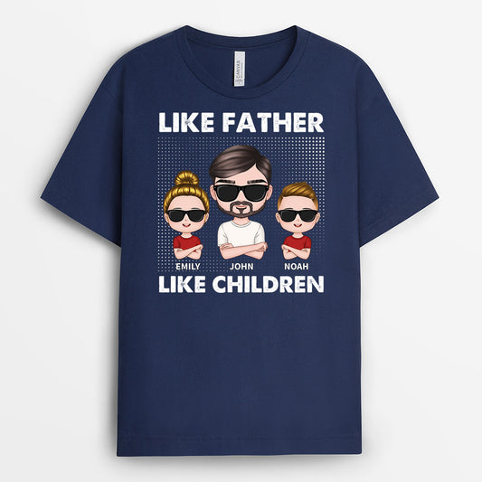 1008AUK2 Personalised T shirts Gifts Father Grandad Dad