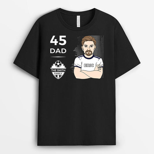 1009AUK1 Personalised T shirts Gifts Soccer Grandad Dad_4865d6ec 582a 4baf 9f81 cfcb72df7da3