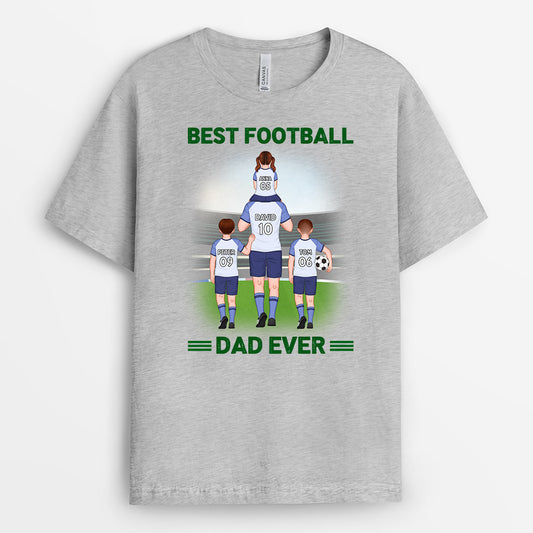 1011AUK2 Personalised T shirts Gifts Football Grandad Dad