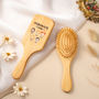1017AUS2 personalized bamboo hairbrush with kids names gifts for momdad 1017aoqt8b