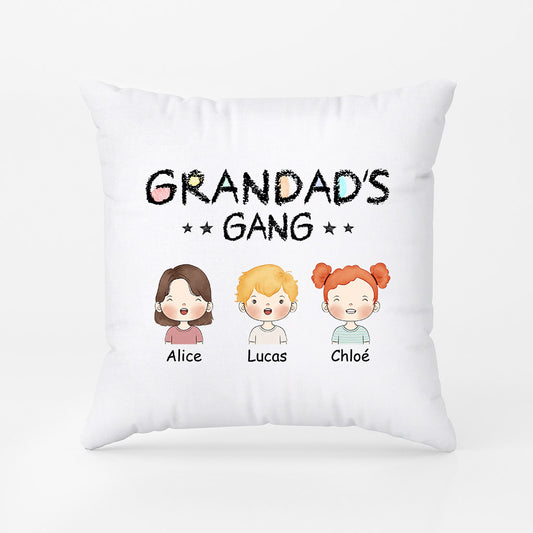 1017PUK2 Personalised Pillows Gifts Kids Grandad Dad