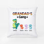 1021PUK1 Personalised Pillows Gifts Dinosaur Grandad Dad