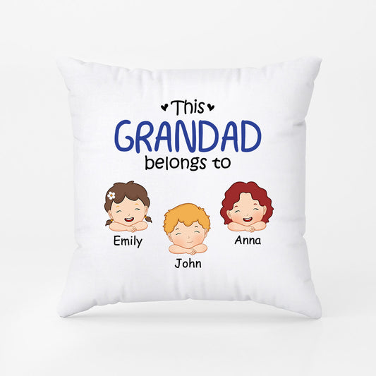 1025PUK2 Personalised Pillows Gifts Grandad Dad