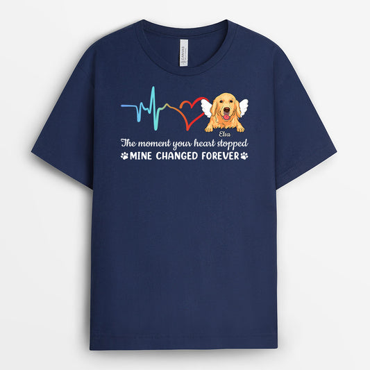 1033AUK1 Personalised T shirts Gifts Angel Dog Lovers