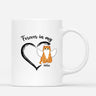 Personalised Cat Forever In My Heart Mug - Personal Chic