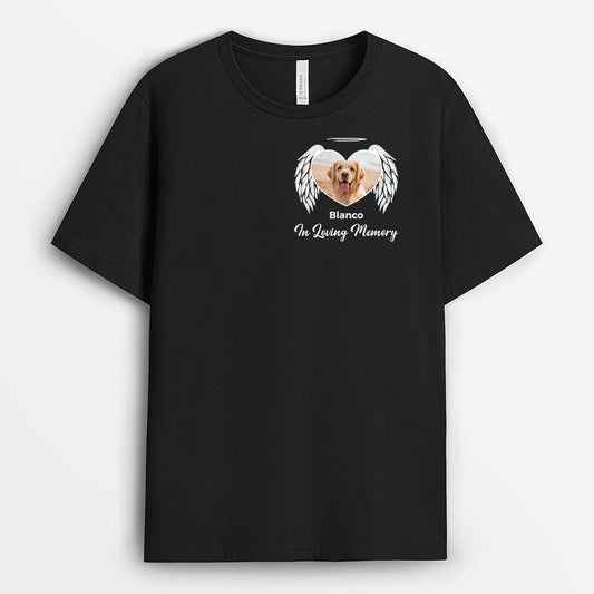 1035AUK1 Personalised T shirts Gifts Dog Memorial Dog Lovers