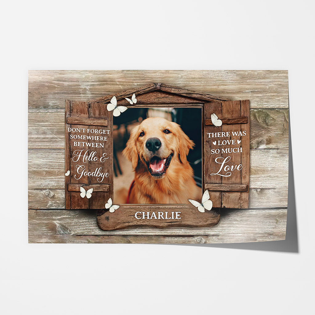 1036SUK1 Personalized Posters Gifts Memorial Dog Lovers