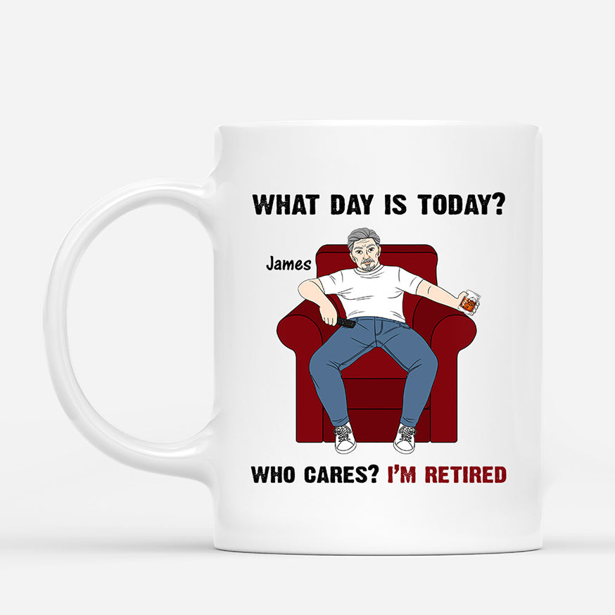 1039MUS1 Personalized T shirts Mugs Retirement Grandpa Dad