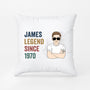 1040PUK2 Personalised Pillows Gifts Legend Grandad Dad