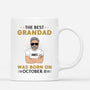 1041MUK1 Personalised Mugs Gifts Birth Year Grandad Dad