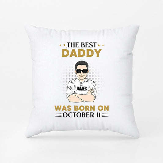 1041PUK1 Personalised Pillows Gifts Birth Year Grandad Dad