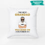 1041PUK2 Personalised Pillows Gifts Birth Year Grandad Dad
