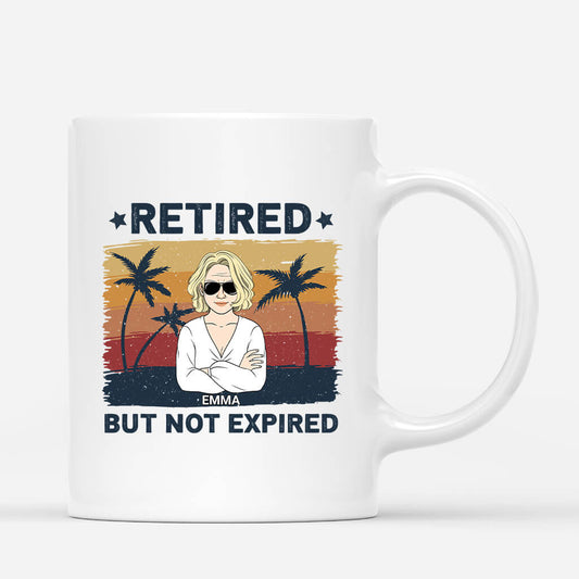 1045MUK1 Personalised Mugs Gifts Not Expired Grandma Mum